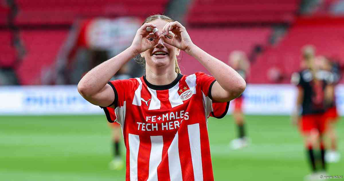 PSV Vrouwen bereikt laatste voorronde Champions League dankzij doelpunten van Liz Rijsbergen tegen Finse club