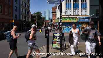 Where temperatures are set to hit 32C in Greater Manchester this week