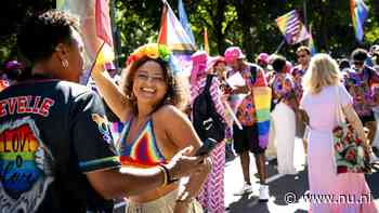 In beeld | WorldPride in Amsterdam sluit af met kleurrijke Pride March