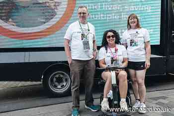 Family of organ donor and man whose life was saved meet at transplant games