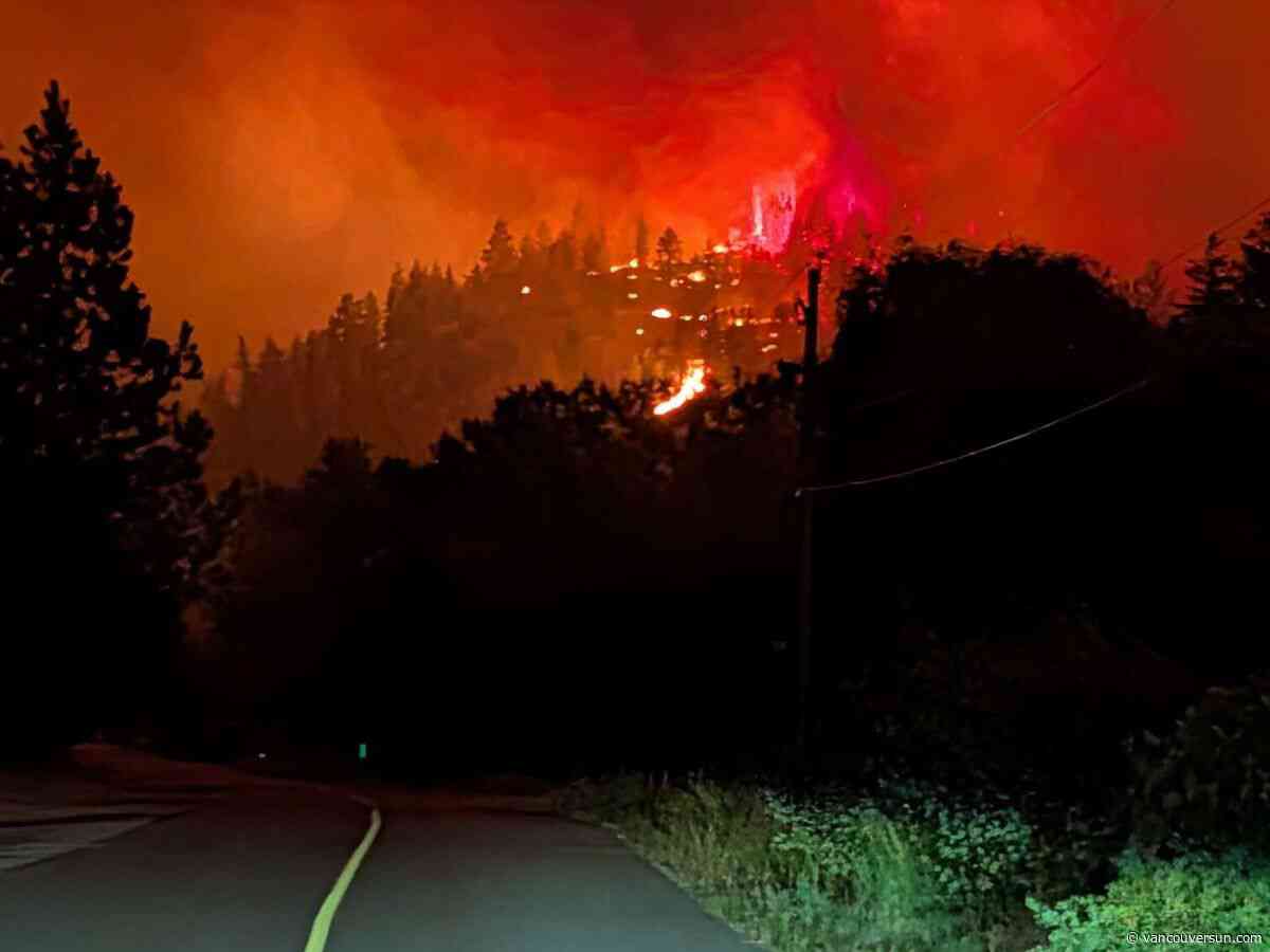 BREAKING: 20,000 residents flee as wildfire forces state of emergency, evacuation order for Summerland
