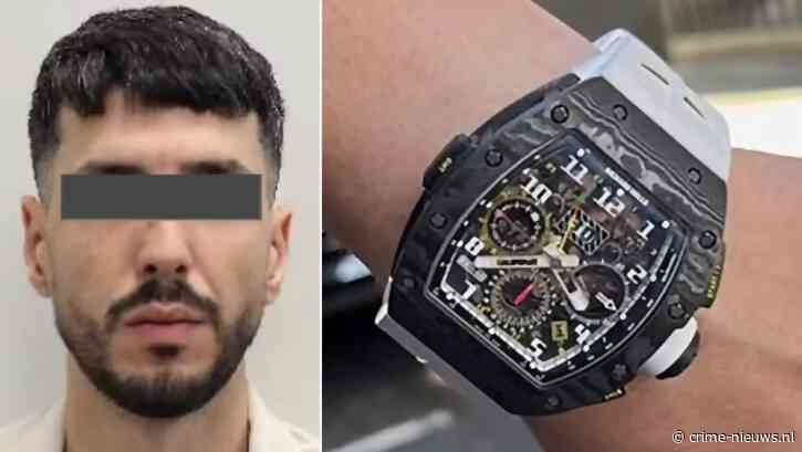 Crimineel 20 keer eerder veroordeeld krijgt 28 maanden cel voor poging roof horloge van 300.000 euro