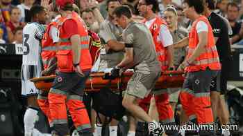 Newcastle suffer pre-season injury scare as Anthony Elanga is stretchered off following horror challenge from Valencia star - but new boss Matthias Jaissle receives positive update on winger