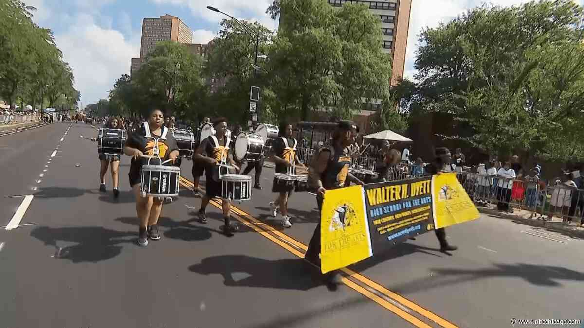 Chicago's Bud Billiken Parade brings thousands together ahead of the new school year