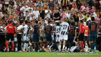 What Newcastle manager Matthias Jaissle did after horror tackle on Anthony Elanga
