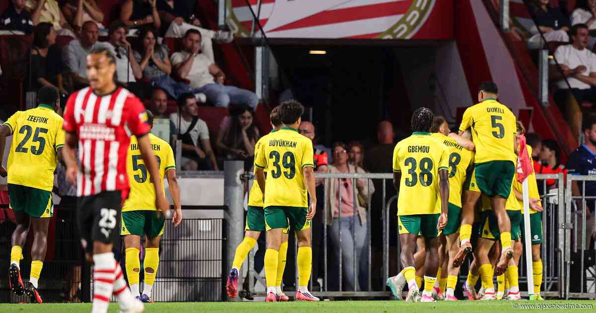 Fortuna Sittard stunt en bezorgt PSV slechte seizoenstart; NEC verliest ondanks assist Tadic
