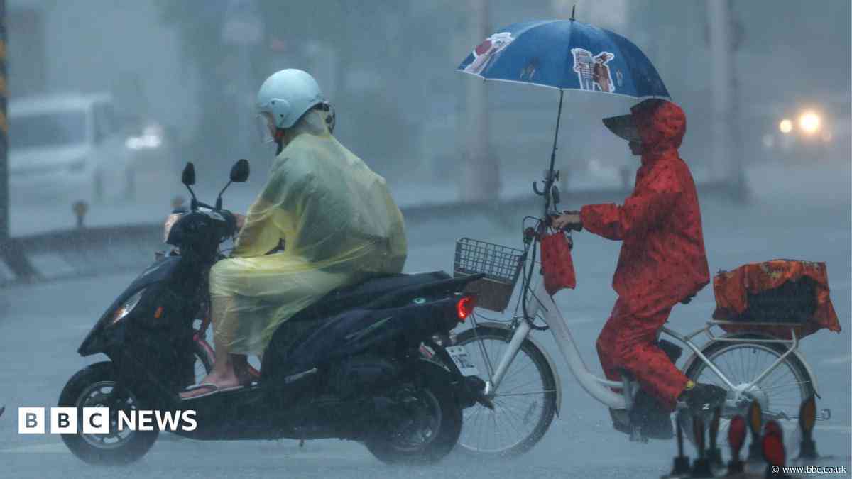 Typhoon Dolphin batters Japan's Okinawa before bearing down on China