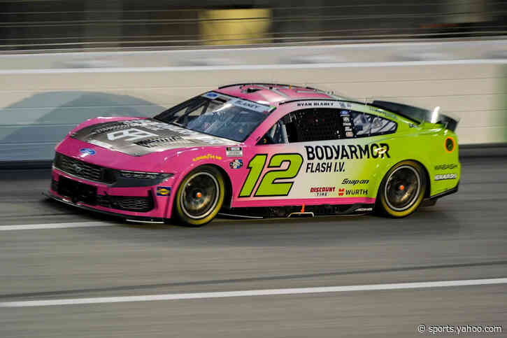 Ryan Blaney wins pole for Sunday's NASCAR Cup Series race at Iowa Speedway