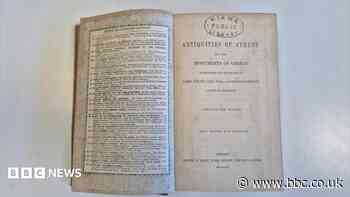 Book hidden in fireplace returned to Australian library 150 years overdue