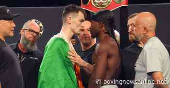 Aaron McKenna vs Etinosa Oliha live scorecard and fight result
