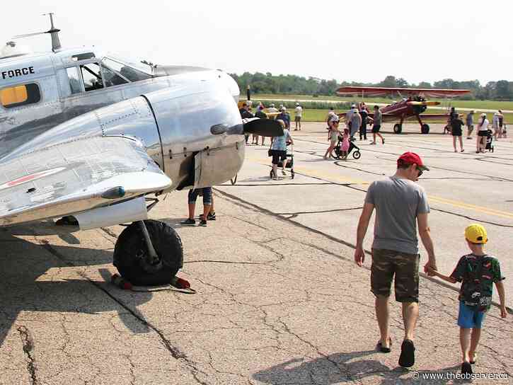 Weather threat curtails pilot turnout at Sarnia airport fly-in