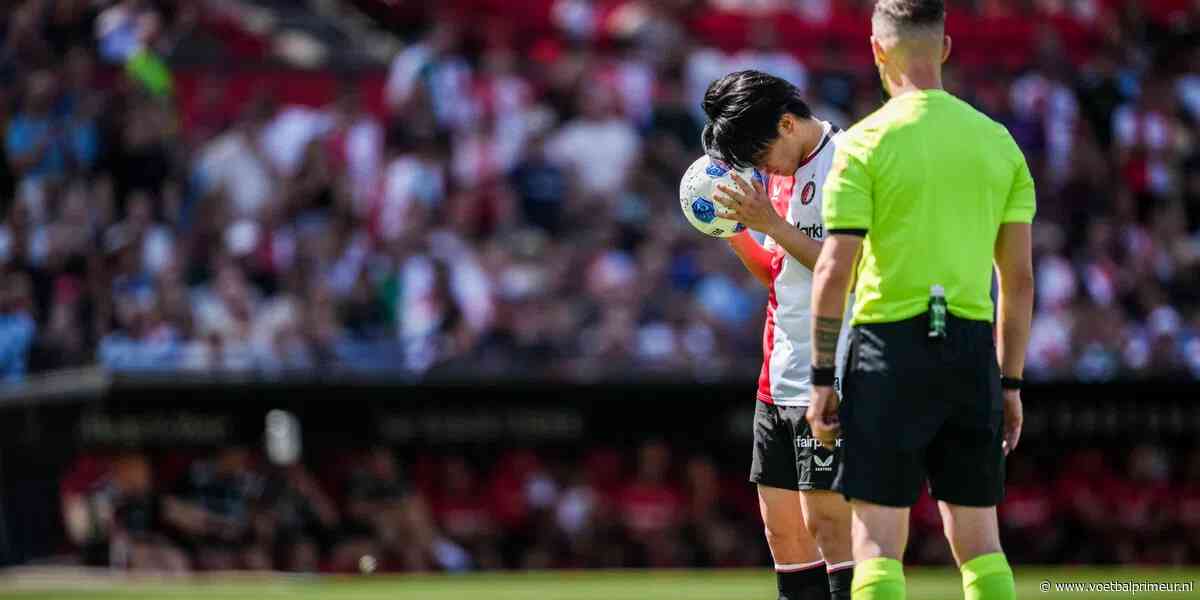 'Feyenoord ontvangt eerste bod op topscorer Ueda: 20 miljoen euro'