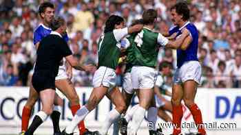 40 years on: How Graeme Souness saw red in an explosive debut as Rangers player-manager... in a match that ended with 21 players booked!