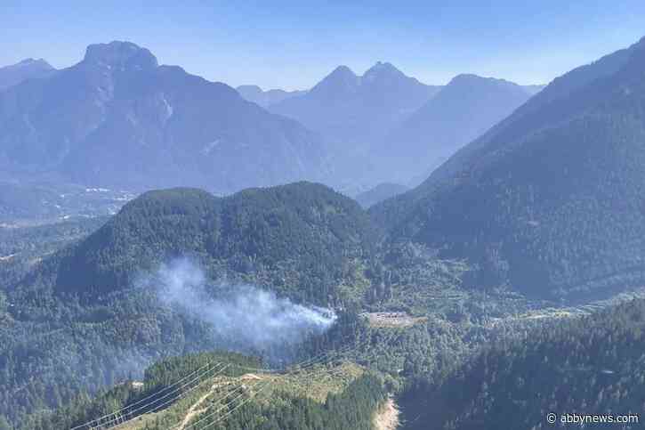 UPDATE: Small wildfire north of Hope now under control