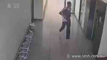 Footage shows Thai school shooter, students sheltering in place