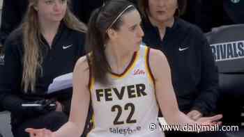 Furious Caitlin Clark faces SUSPENSION by the WNBA as Fever star is embroiled in another clash with officials