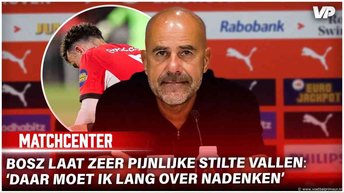 Bosz velt hard oordeel over teleurstellend PSV: 'Alle positiviteit verdwijnt dan'