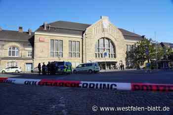 Bielefelder Bahnhofsplatz wegen Polizeieinsatz stundenlang gesperrt
