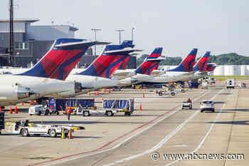 Delta passengers evacuated by slide after emergency landing in Atlanta