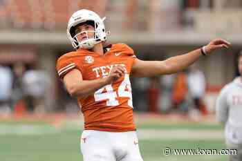 Texas kicker named to Lou Groza Award preseason watch list
