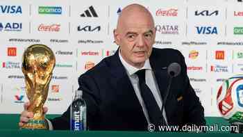 Gianni Infantino comes out fighting: FIFA hit out at campaign to bring president down following bombshell allegation of his 'affair' with former UEFA staffer