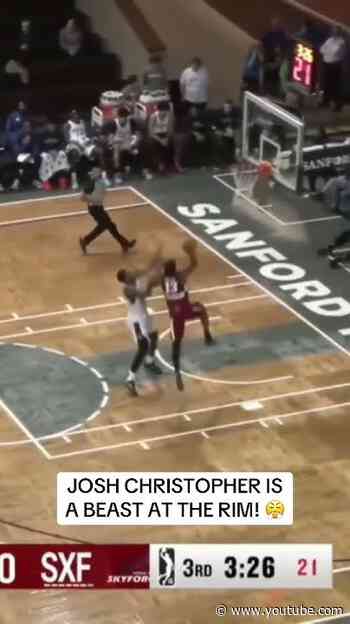 Josh Christopher puts on a show every time. 🔥