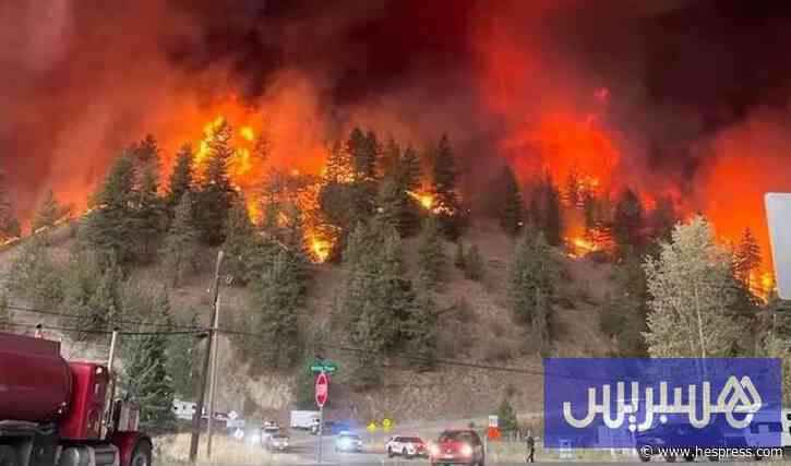 إقليم غرب كندا يعلن حالة الطوارئ