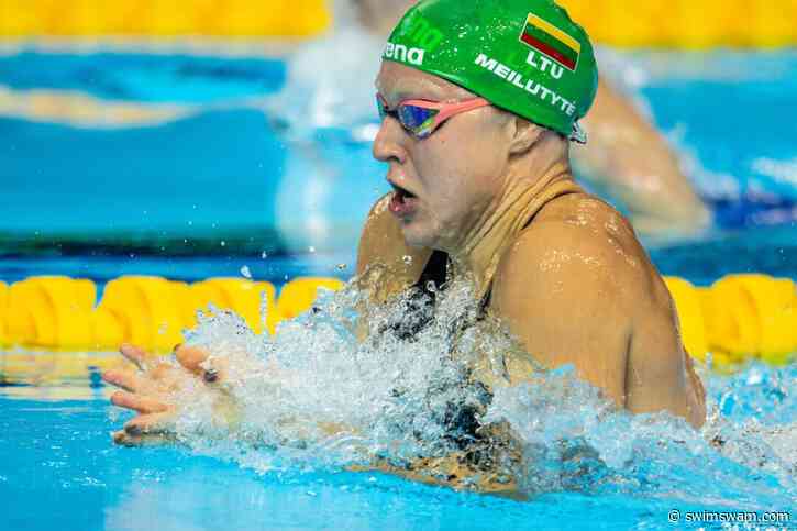 2026 European Championships Previews: Meilutyte Looms Large Over 50 Breaststroke Field