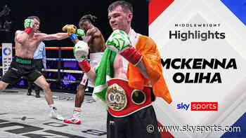 McKenna wins world title in Ireland homecoming fight!