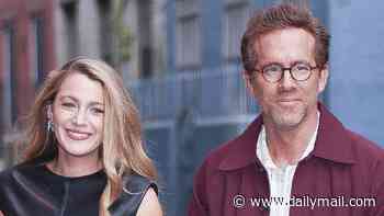 Blake Lively and husband Ryan Reynolds put on loved-up display at soccer match... after missing ex-BFF Taylor Swift's MSG wedding
