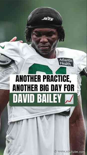David Bailey KEEPS SHOWING OUT at Jets camp!