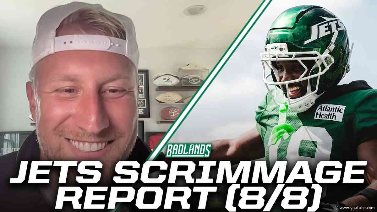 David Bailey and Isaiah Williams SHINE in Jets scrimmage (FULL BADLANDS)