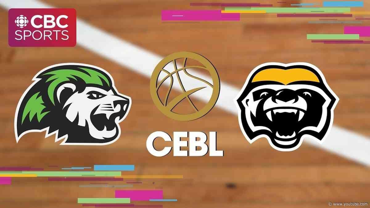 CEBL: Niagara River Lions (4) vs. Brampton Honey Badgers (2) - 2026 Eastern Conference Final