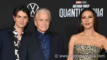 Michael Douglas and Catherine Zeta-Jones share rare photos of son Dylan for milestone birthday