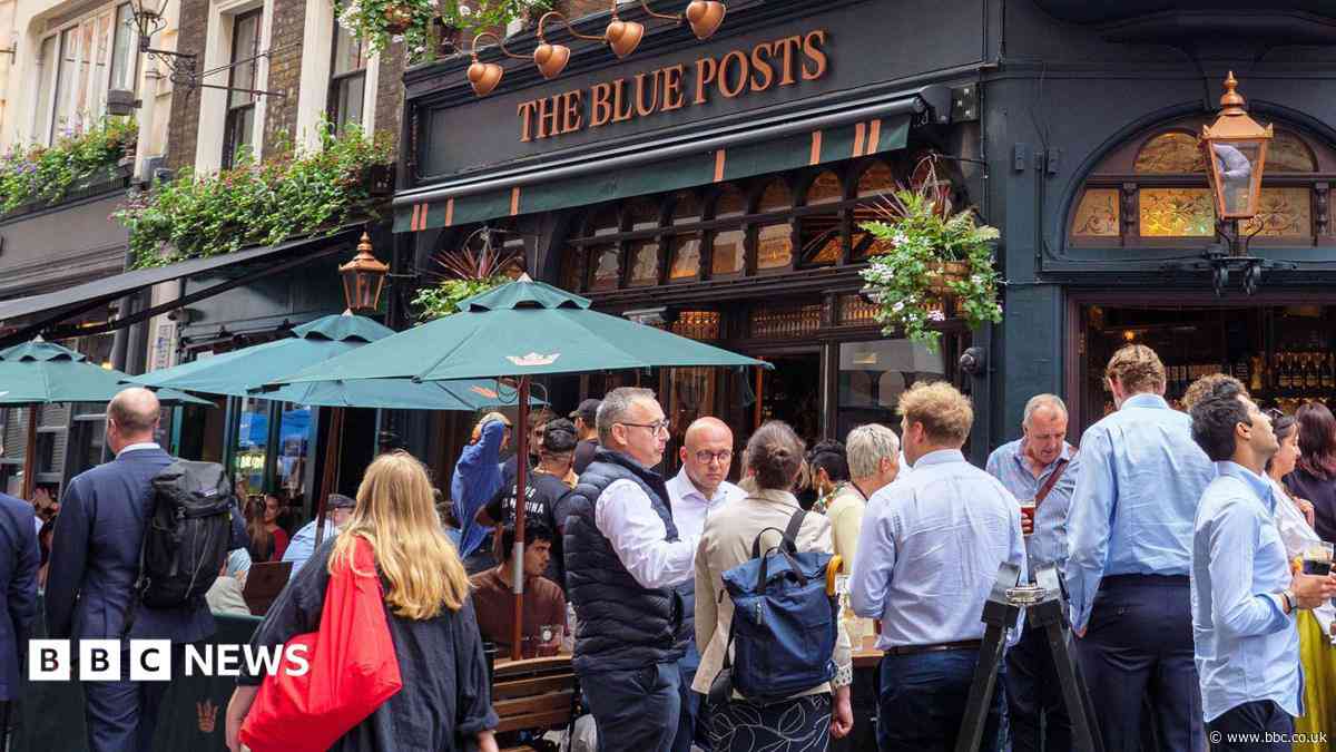 Why there's a row about standing up while drinking in central London