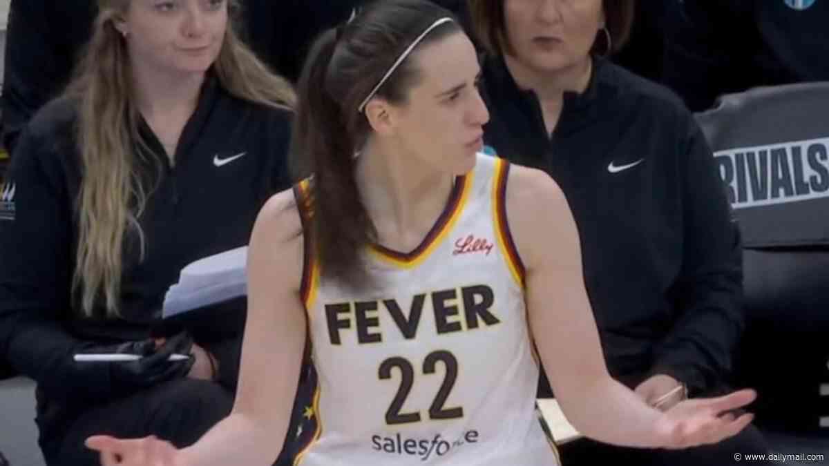Victory for Caitlin Clark as her WNBA suspension is OVERTURNED after Fever star was embroiled in another clash with officials