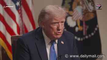 Trump visibly deflated after reporter's stinging comeback to claim he's 'one of the greatest presidents ever'