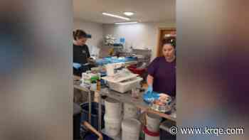 New Mexico Wildlife Center prepares pounds of meat for rodent patients