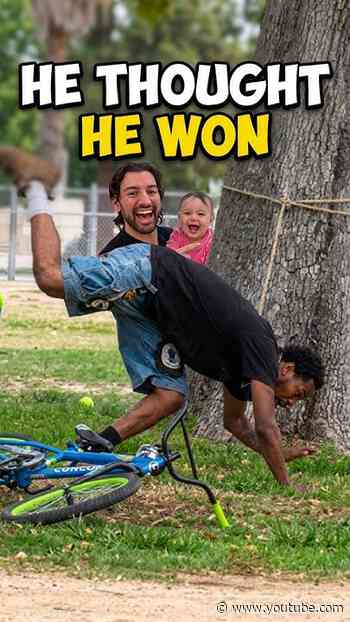 Bait Bike Prank Gone Wrong? 😂 #shorts #prank #Funny