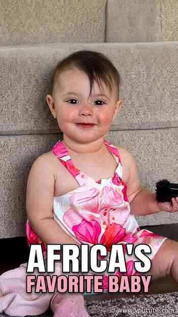 Africa's favorite baby? 😍 #Baby #Podcast #Cute