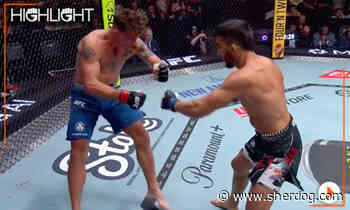 UFC Vegas 120 highlight video: Yadier Del Valle KOs Darren Elkins in retirement fight