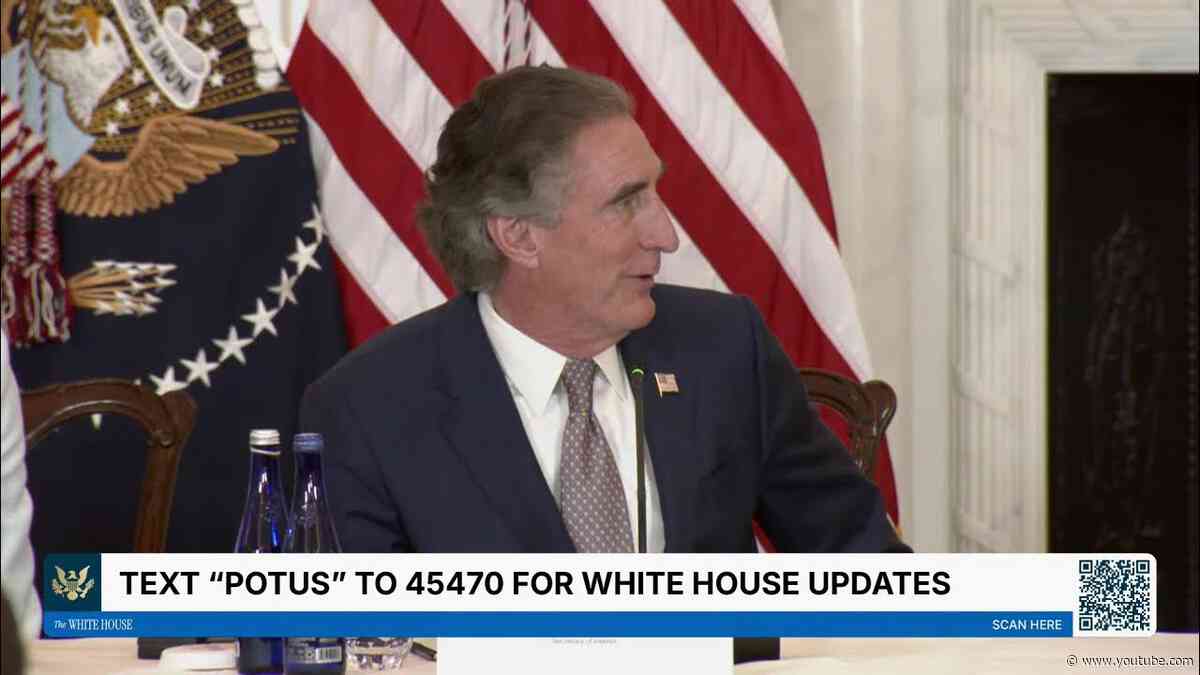 President Trump Hosts a Roundtable on American Mining