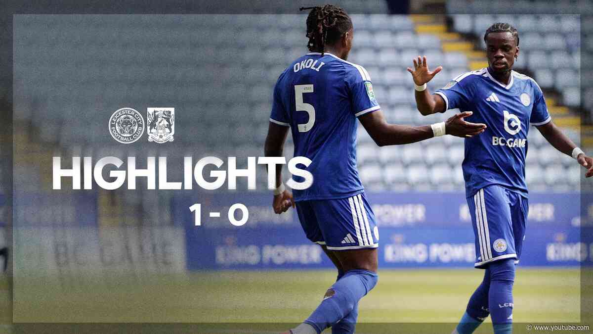 Cup Progression Secured 💪 | Leicester City 1-0 Northampton Town | Carabao Cup Highlights
