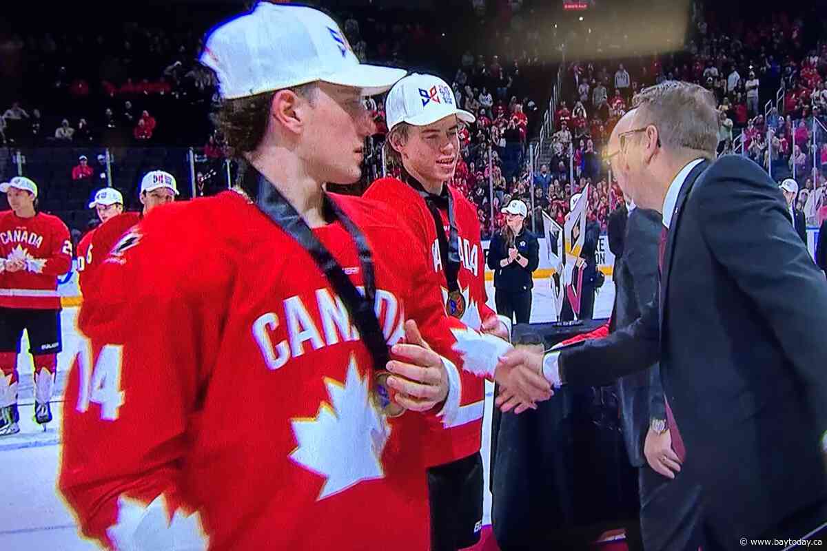 Battalion's Warren and coach Oulahen golden at Hlinka-Gretzky Cup