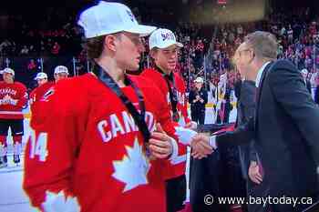 Battalion's Warren and coach Oulahen golden at Hlinka-Gretzky Cup