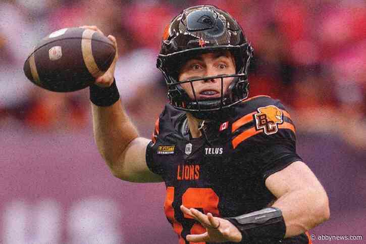 Rourke’s return sparks B.C Lions to 27-24 win over Hamilton Tiger-Cats