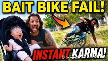 Bait Bike Prank Goes WRONG! Bike Stolen!