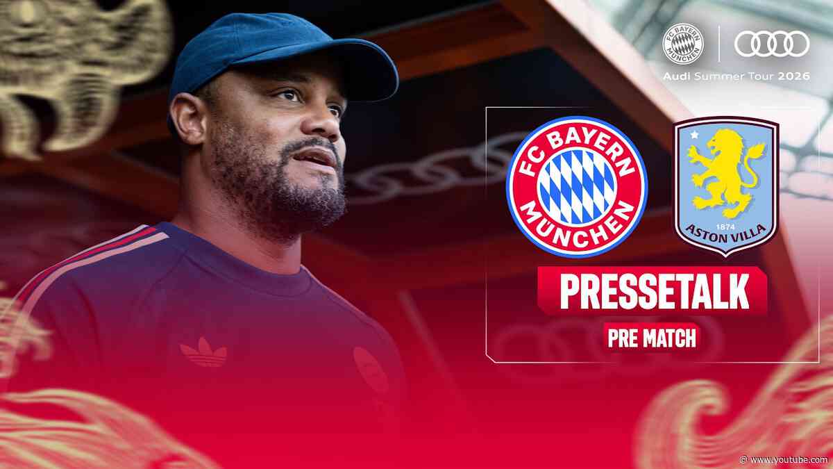 Pressetalk mit Kompany vor FC Bayern - Aston Villa in Hongkong | Audi FCB Tour
