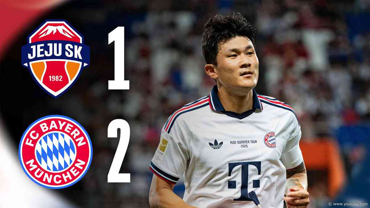 Friendly win on Jeju Island! | Jeju SK FC - FC Bayern | Highlights