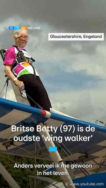Britse Betty (97) is de oudste 'wing walker' | RTL Nieuws